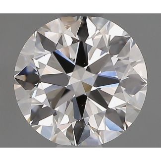 0.85 Carat Round H VS1 EX GIA Natural Diamond