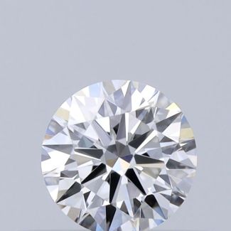 0.31 Carat Round E VVS2 EX GIA Natural Diamond