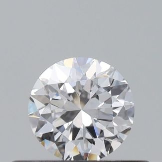 0.3 Carat Round D VVS2 VG EX GIA Natural Diamond