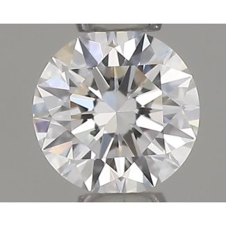 0.22 Carat Round E IF EX VG GIA Natural Diamond