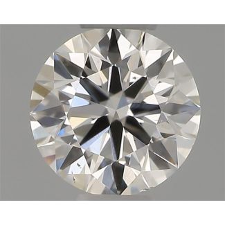 0.30 Carat Round G SI1 EX IGI Natural Diamond