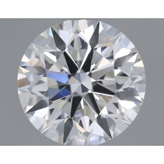 1.01 Carat Round F VS2 EX VG GIA Natural Diamond