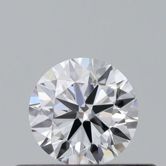 0.3 Carat Round D VVS2 VG EX GIA Natural Diamond