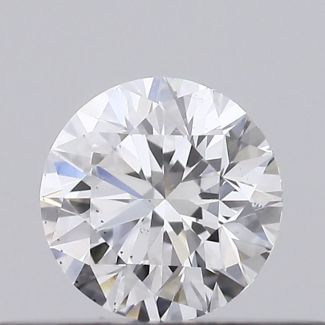 0.26 Carat Round D VS2 EX GIA Natural Diamond