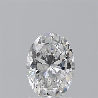 1.01 Carat Oval D VVS1 - VG GIA Natural Diamond