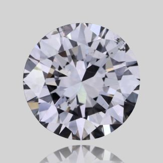 0.5 Carat Round F SI2 VG EX GIA Natural Diamond