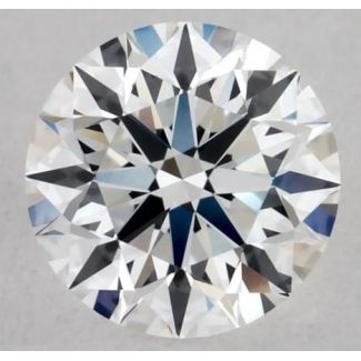 0.32 Carat Round E VVS1 EX GIA Natural Diamond