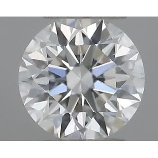 0.22 Carat Round E VVS1 EX GIA Natural Diamond