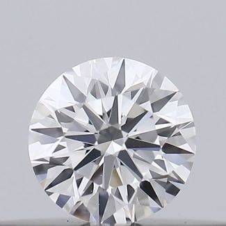 0.15 Carat Round D VS1 EX GIA Natural Diamond