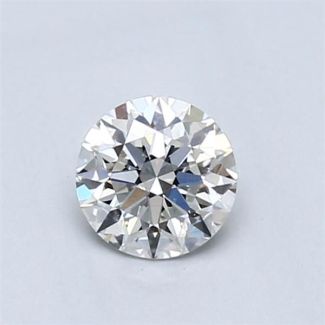 0.56 Carat Round G VVS1 EX GIA Natural Diamond