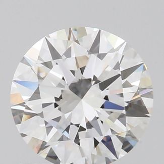 0.95 Carat Round F VVS1 EX GIA Natural Diamond