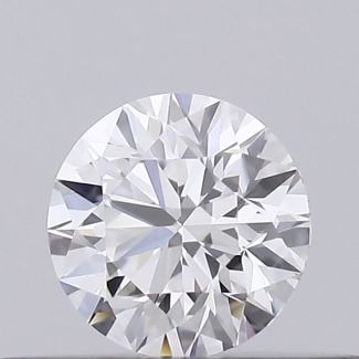 0.23 Carat Round D VVS1 EX GIA Natural Diamond