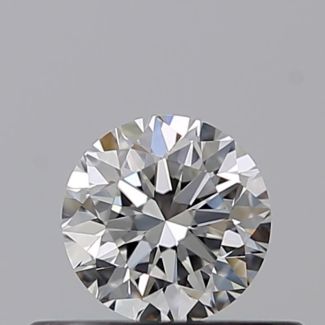 0.30 Carat Round F VS1 VG EX GIA Natural Diamond