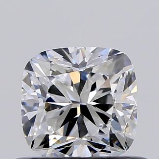 0.50 Carat Cushion Modified E VS2 - EX G GIA Natural Diamond