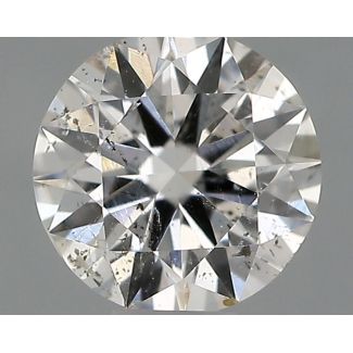 0.3 Carat Round F SI2 EX VG IGI Natural Diamond