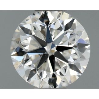 0.5 Carat Round G SI1 VG EX GIA Natural Diamond