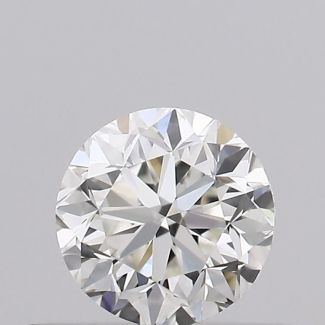 0.31 Carat Round H VS1 GD VG EX GIA Natural Diamond