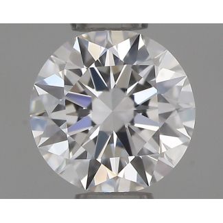 0.44 Carat Round D IF EX GIA Natural Diamond