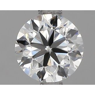 1.00 Carat Round H VVS2 VG EX GIA Natural Diamond