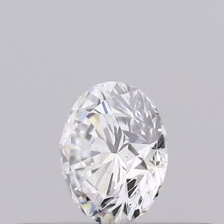 0.23 Carat Round E VVS1 EX VG GIA Natural Diamond