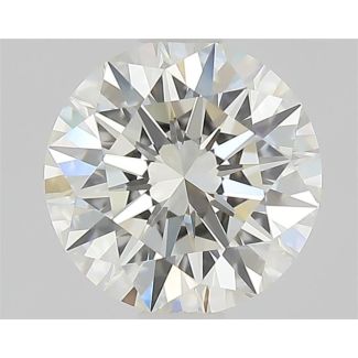 1.0 Carat Round H VVS1 EX IGI Natural Diamond