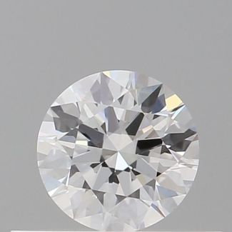 0.35 Carat Round D VVS1 EX GIA Natural Diamond