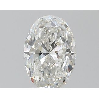 1.5 Carat Oval G SI2 - EX VG HRD Natural Diamond