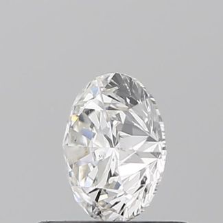 0.6 Carat Round G SI2 EX GIA Natural Diamond