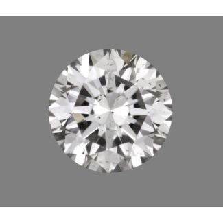 0.18 Carat Round H SI1 EX VG NONE Natural Diamond