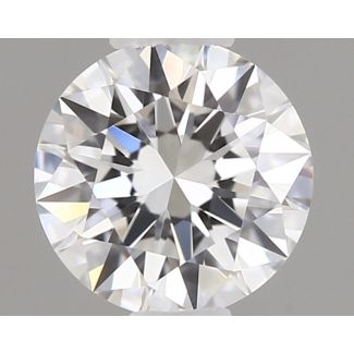 0.3 Carat Round D VVS1 EX GIA Natural Diamond