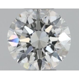 0.5 Carat Round E VVS1 EX GIA Natural Diamond