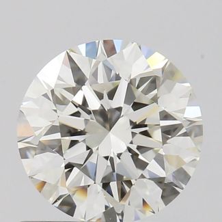 0.9 Carat Round H VS1 EX IGI Natural Diamond