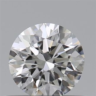 0.5 Carat Round D VS1 EX IGI Natural Diamond