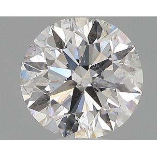 0.5 Carat Round F SI2 EX VG GIA Natural Diamond