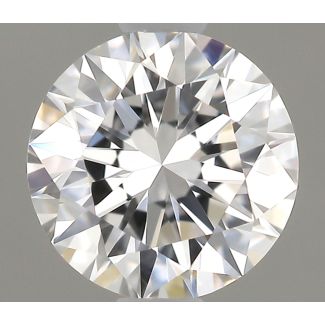 0.31 Carat Round D VVS1 EX GIA Natural Diamond