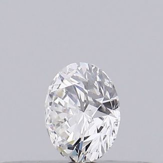 0.19 Carat Round E SI2 EX GIA Natural Diamond