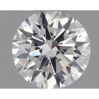 0.4 Carat Round E VS1 VG EX GIA Natural Diamond