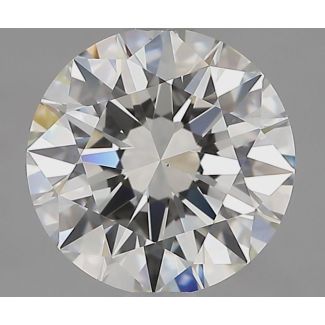 2.01 Carat Round G VS1 EX IGI Natural Diamond