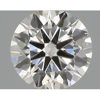 0.30 Carat Round H SI1 EX IGI Natural Diamond