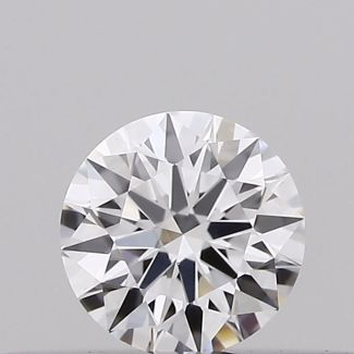 0.19 Carat Round E VVS1 EX VG GIA Natural Diamond