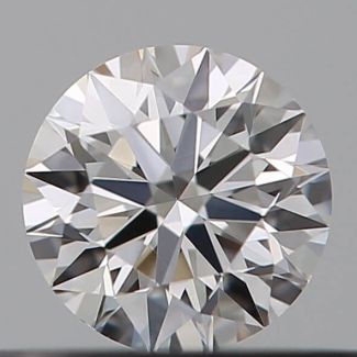 0.30 Carat Round H VVS1 EX GIA Natural Diamond