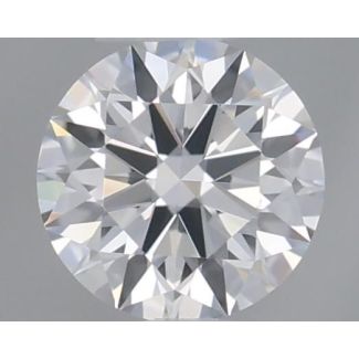 0.19 Carat Round G IF EX GIA Natural Diamond