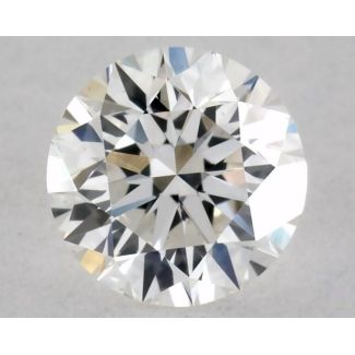 0.36 Carat Round H VS1 EX VG GIA Natural Diamond