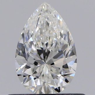 0.50 Carat Pear F VVS1 - VG GIA Natural Diamond