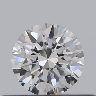 0.30 Carat Round E VVS1 VG EX GIA Natural Diamond