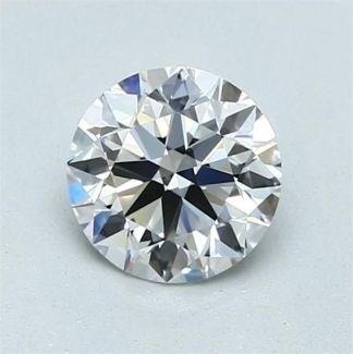 0.9 Carat Round G VVS2 EX GIA Natural Diamond