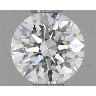 0.46 Carat Round G VVS1 EX GIA Natural Diamond