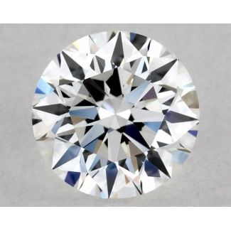 0.42 Carat Round G VS1 EX GIA Natural Diamond