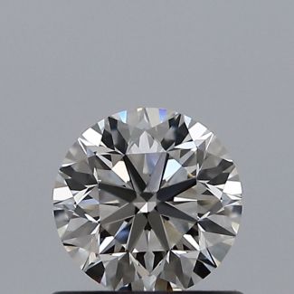 0.61 Carat Round I VS1 VG EX GIA Natural Diamond