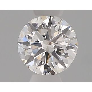 0.30 Carat Round E SI1 VG EX IGI Natural Diamond